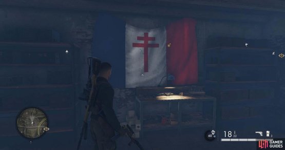 Climb down the ladder and you will get access to the SMG workbench.