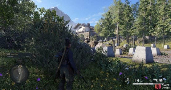 The first Stone Eagle can be spotted from close to the starting location.