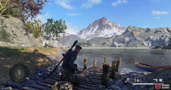 The picturesque lakeside. You can see why Hitler likes it so much.