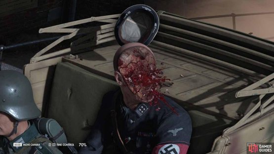 Now that car is going to need a good valet. Beckendorf takes a direct hit to the head.