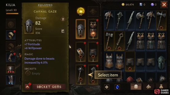 Socket a Rank 10 Legendary Gem into your equipment 