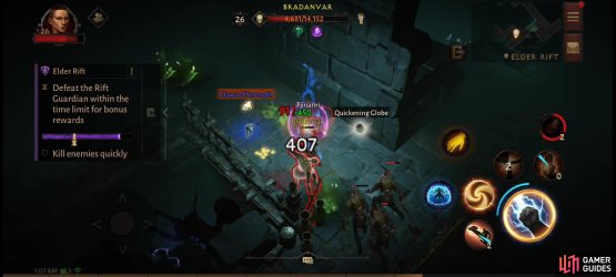 Seek out groups of enemies and unique foes,