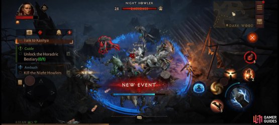As you explore, Events will pop up, usually tasking you with killing some combination of enemies.