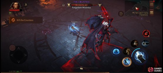 use a dodge skill to avoid the incoming attack.