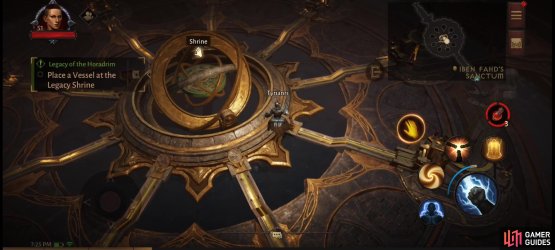 Inside Iben Fahd&rsquo;s Sanctum you&rsquo;ll find the Legacy of the Horadrim,