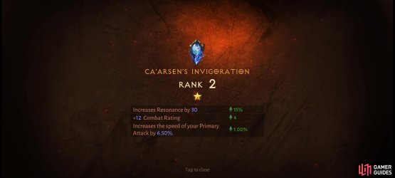which can be expended to rank up other Legendary Gems.