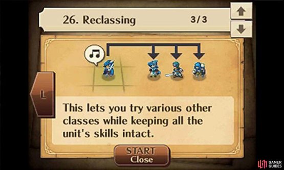 Reclassing opens up new options for customising your characters.