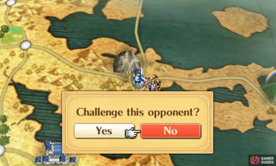 The strength of the enemies depends on the chapter the battle&rsquo;s based in.