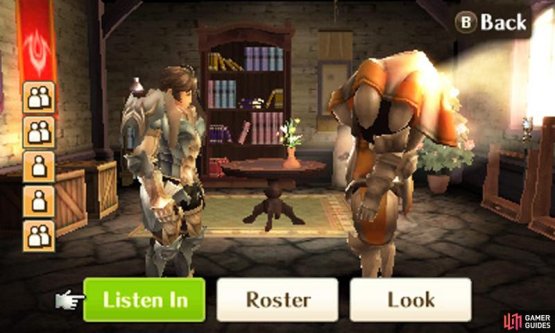 See what your characters get up to off the battlefield.