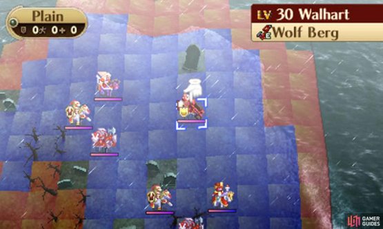 Check the map before each mission to get a measure of the enemy&rsquo;s strength.