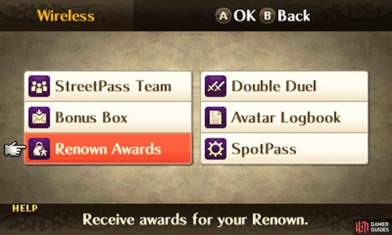 Gather Renown by completing missions and defeating/recruiting bonus teams.