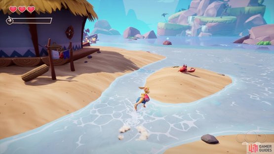 Look for the lone barrel in the waters