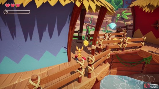 The second Crystal will be sitting above the little bridge there