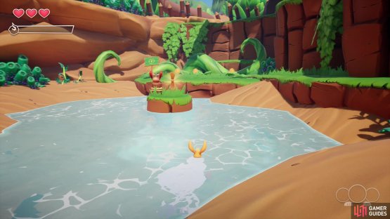 to access a hidden area with the level&rsquo;s Scroll