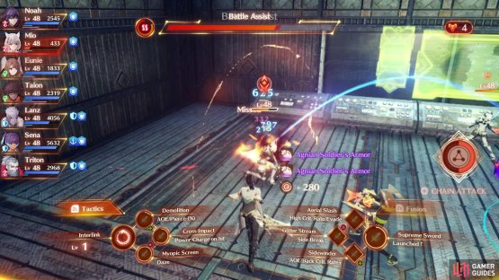 Focus on the Medics to begin with