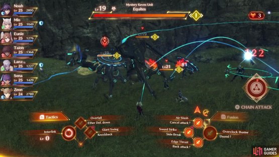 The two Equites can take quite a beating before they go down