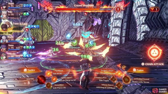 Crazed Headhunt can kill any character outright
