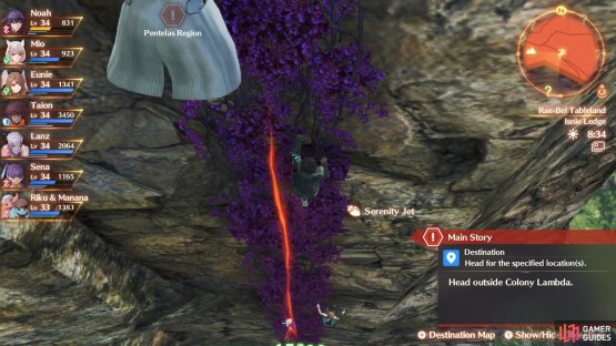 Head to the Forerunners&rsquo; Tower Secret Location to find some Serenity Jets.
