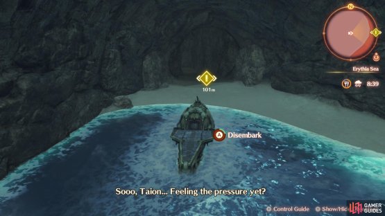then head to the Hermit Inlet found in the northeast of the Erythia Sea.