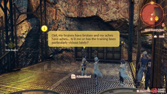 Head to the elevator landing to find the info fragment
