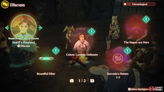Discuss Isurd&rsquo;s Request with the rest of the party