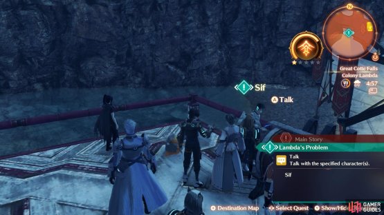 Speak with Sif to find out the problem