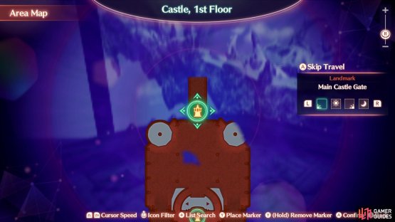 Return to Keves Castle to trigger a scene