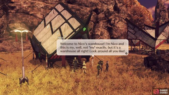 You can find the first piece of information by speaking to Nico near the Barracks