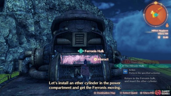 then place them in the Ferronis to reboot it. 