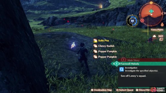 while the Popper Pumpkin will be found in Yzana Plains, south of Colony 9