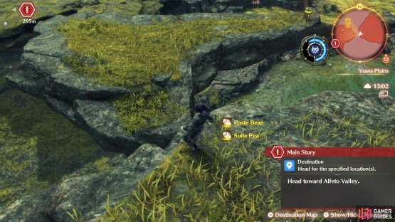 You&rsquo;ll need to jump down to here from the eastern hill