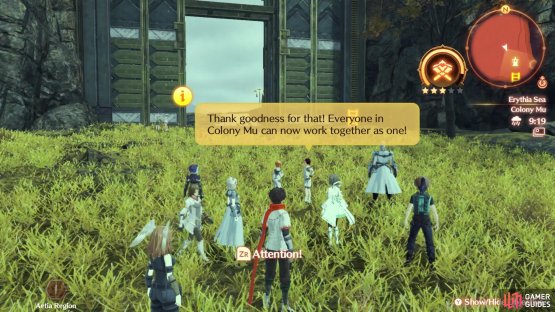 One of the two Info Fragments needed for this quest
