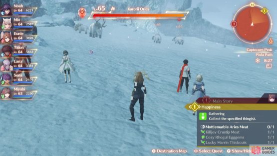 The Ories are just extra fodder to make the battle more difficult