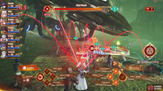 Things are always hectic at the beginning of a multi-enemy battle