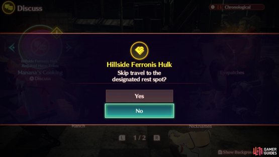 You&rsquo;ll need to discuss the Info Fragment at the Hillside Ferronis Hulk