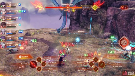 Dino Storm is a pretty big AoE and can hurt a lot