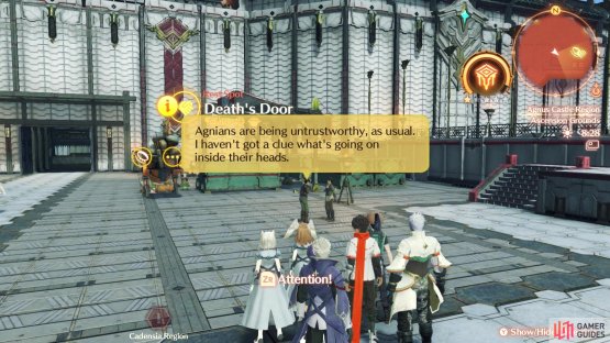 You will find the two pieces of Info in the Ascension Grounds