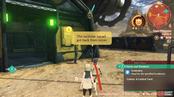 Go here to listen for the information about this quest