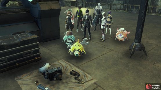 There are missing parts from the Mechafriend