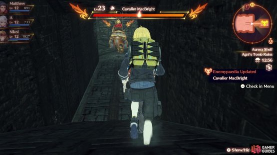 There will be a Level 23 Unique Enemy in the Agni Ruins