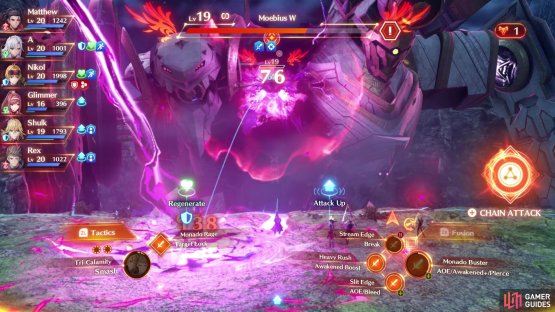 The Moebius will only attack with lightning strikes when he&rsquo;s alone
