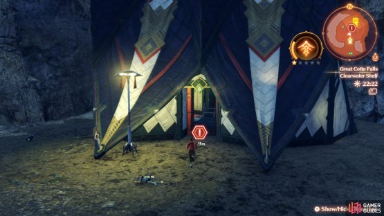 While controlling Taion, check out Isurd’s quarters at the back of the colony.