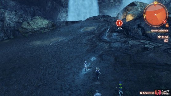 You next destination is Titan Rock Camp.