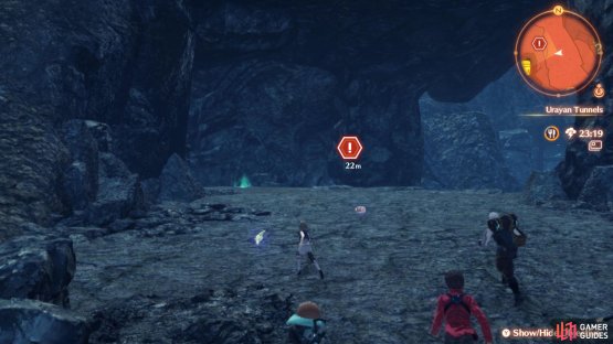 When you reach this story marker, be prepared for more trouble.