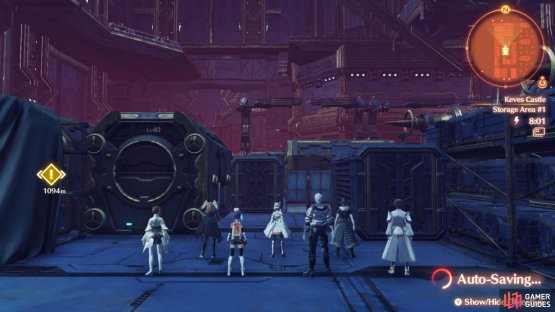 You&rsquo;ll begin at the lower level of the hangar.