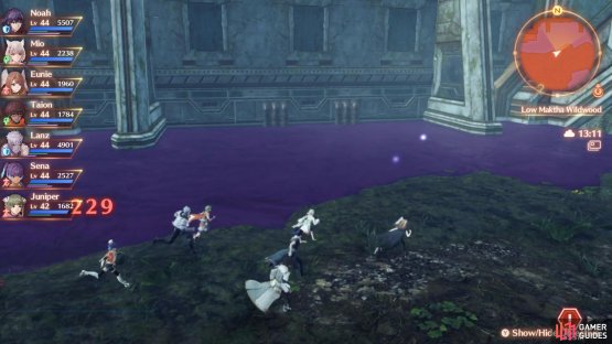 Also, beware of the toxic pools.