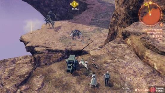 This path is shorter, but the enemies are right there.