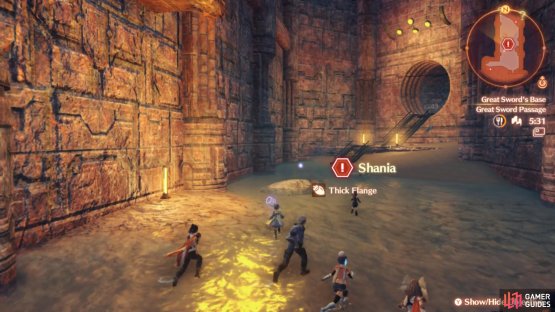 You&rsquo;ll also be exploring the innards of the great sword too.