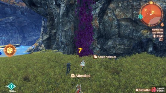 Alternatively, you can climb up Anu Shoals.