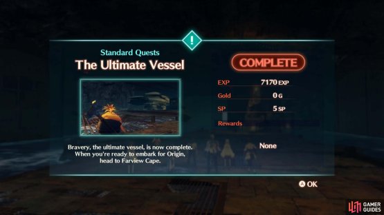 Ta-da, Samon&rsquo;s ultimate vessel is all yours.